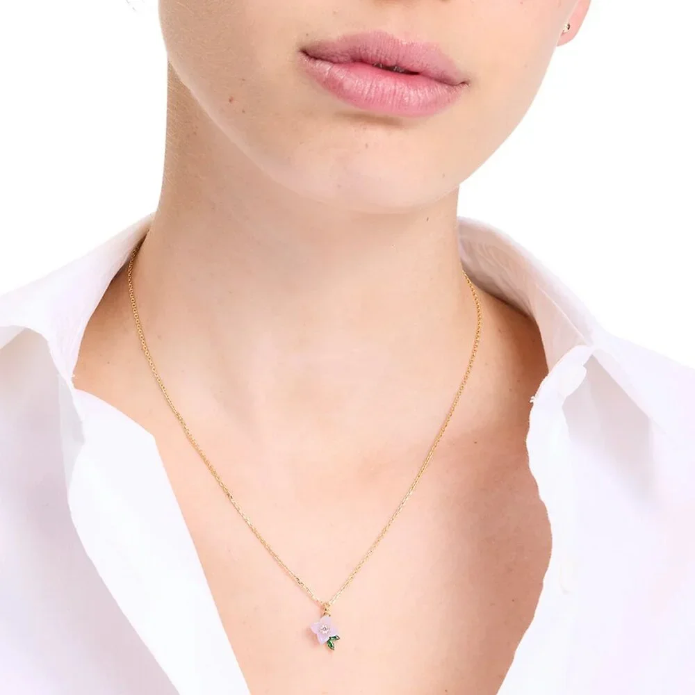 kate spade Bursting Blooms Pendant Necklace/NWT